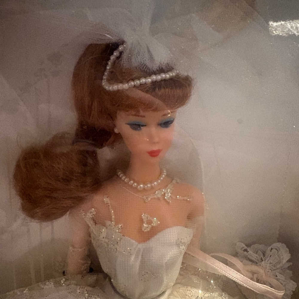 Wedding day Barbie 1996 vintage box damage shelf ware  NIB - Picture 12 of 16